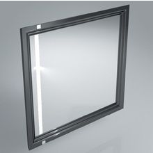 KERAMA MARAZZI PO.mi.80BLK  Панель с зеркалом POMPEI, 80 см черный