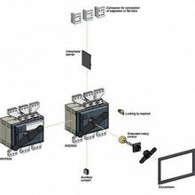 РУКОЯТКА черная INS INV2000 2500 |  код. 31298 |  Schneider Electric