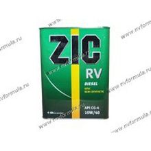 Масло ZIC RV 10W40 CG-4 SH DIESEL 4л п с