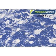 Плёнка ПВХ Haogenplast Ogenflex Granit NG 2 (тёмный), 1650 мм * 25 м * 1,5 мм