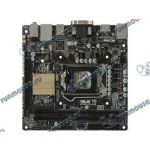 Мат. плата Socket1151 ASUS "H110I-PLUS" (iH110, 2xDDR4, SATA III, PCI-E, D-Sub, DVI, HDMI, 1Гбит LAN, USB3.0, mini-ITX) (ret) [131778]