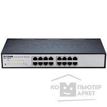 D-Link DES-1100-16 A2A Настраиваемый компактный коммутатор EasySmart с 16 портами 10 100Base-TX