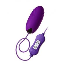 Фиолетовое виброяйцо с пультом управления A-Toys Cony, работающее от USB (134646)