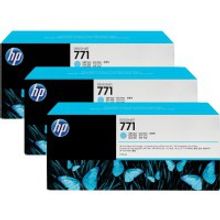 HP 771C, B6Y36A картридж светло-голубой, 3 шт