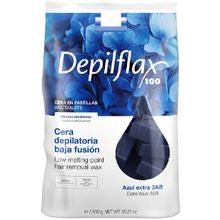 Depilflax 100 Low Melting Point Wax Azul Blue 1 кг