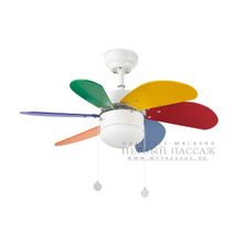 отолочный вентилятор (люстра - вентилятор) Palao Multicolor