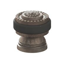 Упор дверной DH062 CL AS-9 Античное серебро