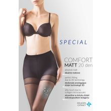 Gabriella Утягивающие колготки Comfort Matt 20 den (2 размер   черный)