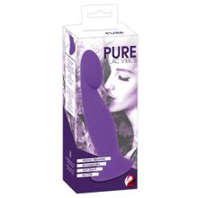 Фиолетовый G-стимулятор с вибрацией Pure Lilac Vibes - 18 см. Фиолетовый