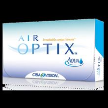 Контактные линзы ежемесячной замены Air Optix Aqua (упаковка 3 линзы)