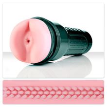 Fleshlight Мастурбатор-анус Fleshjack Vibro - Pink Bottom Touch с вибрацией (розовый)