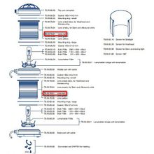 DHR Линза из поликарбоната DHR 70.99.70.01 красный для навигационных огней DHR70N DHR70N Duplex