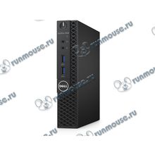 Сист. блок Dell "OptiPlex 3050 Micro" 3050-8164 (Core i5 6500T-2.50ГГц, 8ГБ, 256ГБ SSD, HDG, LAN, Linux) + клавиатура + мышь [140744]