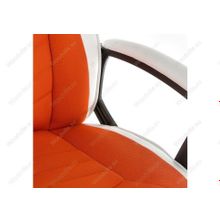 Компьютерное кресло Gamer оранжевый белый