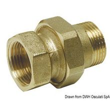Osculati Straight 3-piece connector 11 4, 17.273.04