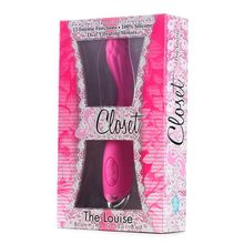 Closet Collection Розовый вибратор для G-стимуляции THE LOUISE - 21,6 см. (розовый)