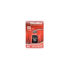 OltraMax microSDXC class 10 UHS-1 64Gb + SD adapter