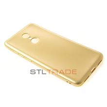 Mi5 Xiaomi Силиконовый чехол TPU Case Металлик золото