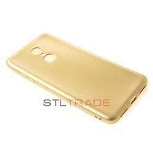 Mi5 Xiaomi Силиконовый чехол TPU Case Металлик золото