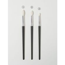 Набор косметических кистей с натуральным ворсом козы для растушевки теней (3 шт)