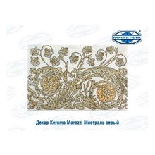 Декор Керама Марацци | Kerama Marazzi Мистраль серый 20х30см
