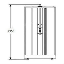 Душевая кабина Aulica ALC-5101P-White (100х100х215)