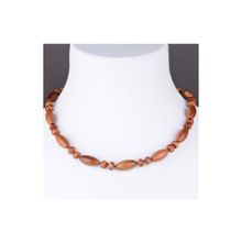 Бусики-Колечки Бусы Авантюрин "Лилия" арт.П4178