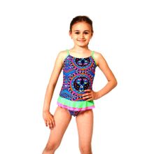 Emdi с рюшами синий