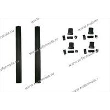 Багажник Lada Largus (Logan MCV) поперечины для рейлингов черные