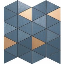 Atlas Concorde Mek Mek Blue Mosaico Diamond Gold Wall 9MDU мозаика 305 мм*305 8.5 мм