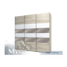 Семья Мебелони Шкаф Фортуна-8 (2400) 800 800 800