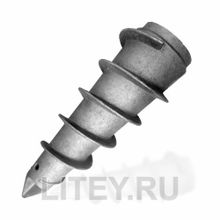 Литой винтовой наконечник ВНш-89 тип “шуруп” для винтовых свай