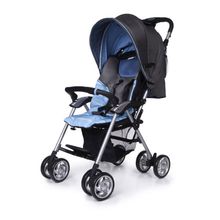 Коляска прогулочная Jetem Elegant (Dark Grey Blue, полоска)