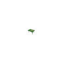 Стол журнальный Кристалл с зеленой столешницей призма