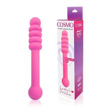 Розовый фаллоимитатор Cosmo - 20 см. Розовый