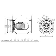 Systemair AXCBF-EX 315-7 32°-4