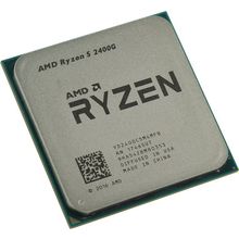 Процессор CPU AMD Ryzen 5 2400G (YD240OC) 3.6 GHz   4core   SVGA RADEON RX Vega 11   2+4Mb   65W Socket AM4