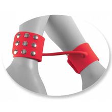 Силиконовые наручники SILICONE CUFFS RED Красный