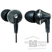 Panasonic RP-HJE 190 E-K вкладыши канальные, черные