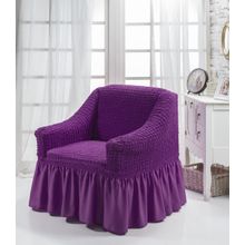 Чехол "BULSAN" для кресла цвет фиолетовый
