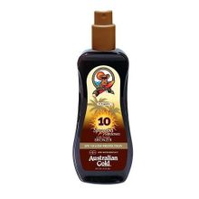 Гель-спрей солнцезащитный с био-бронзаторами SPF10 Australian Gold Spray Gel Bronzer 237мл