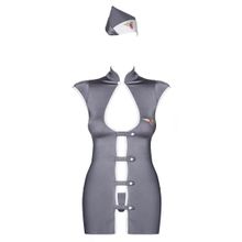 Obsessive Костюм стюардессы Stewardess dress (L-XL   серый)