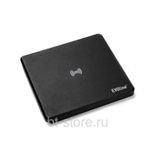 Врезной блок розеток Evoline Square80 220+USB-зарядное c RJ45 (927.00.002) черный