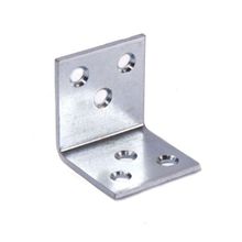 Уголок мебельный СКОБИС 30x30 (30х30х30х2) цинк белый