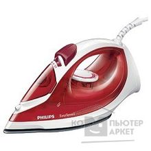 Philips Утюг  GC1029 40, 2000Вт белый красный