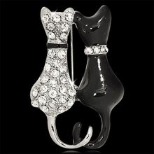 Брошь "Влюбленные кошки", Tutti Frutti (арт. 47060-9529)