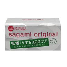 Ультратонкие презервативы Sagami Original 0.02 12шт