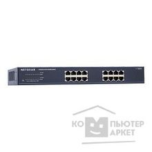 Netgear JGS516PE-100EUS 16-портовый гигабитный из них 8 портов с PoE коммутатор ProSafe Plus с внутренним блоком питания и функциями энергосбережения, управление с помощью утилиты под Windows, PoE б