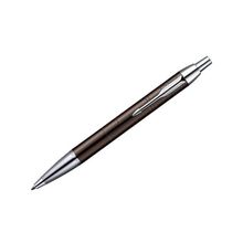 S0949730 - Ручка шариковая Parker IM Premium Коричневый металлик M синий стержень