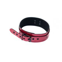 Бордовый ошейник Eccentric (224446)
